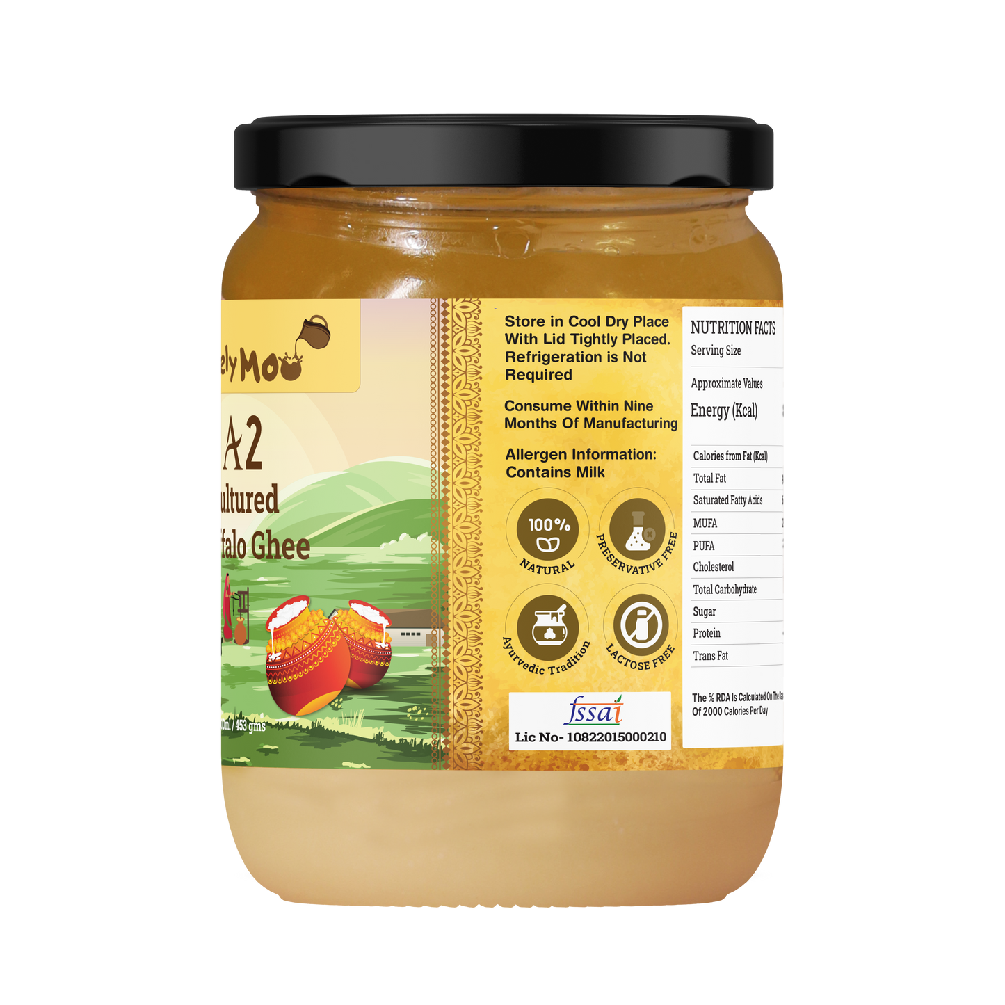 A2 Cultured Buffalo Ghee