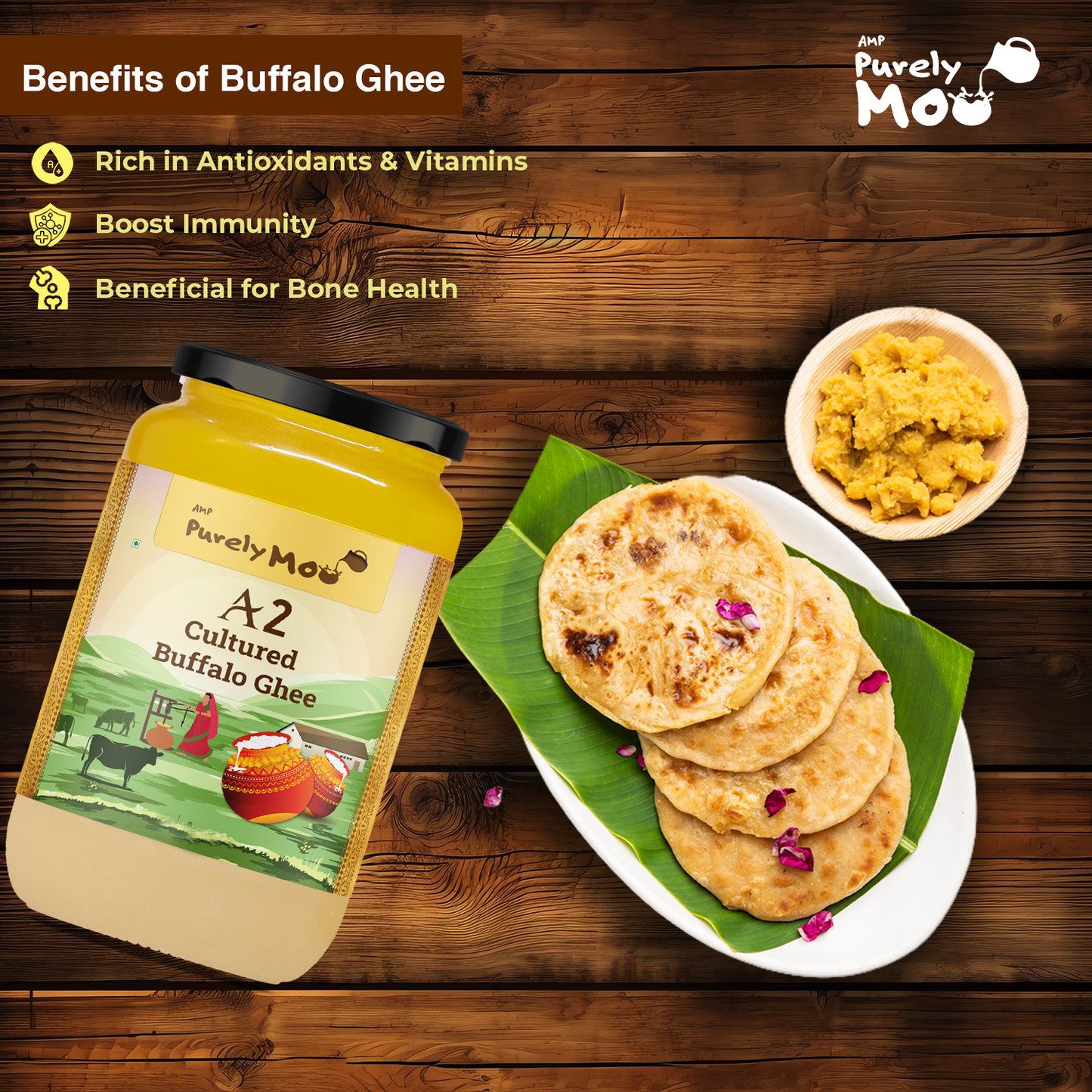 A2 Cultured Buffalo Ghee