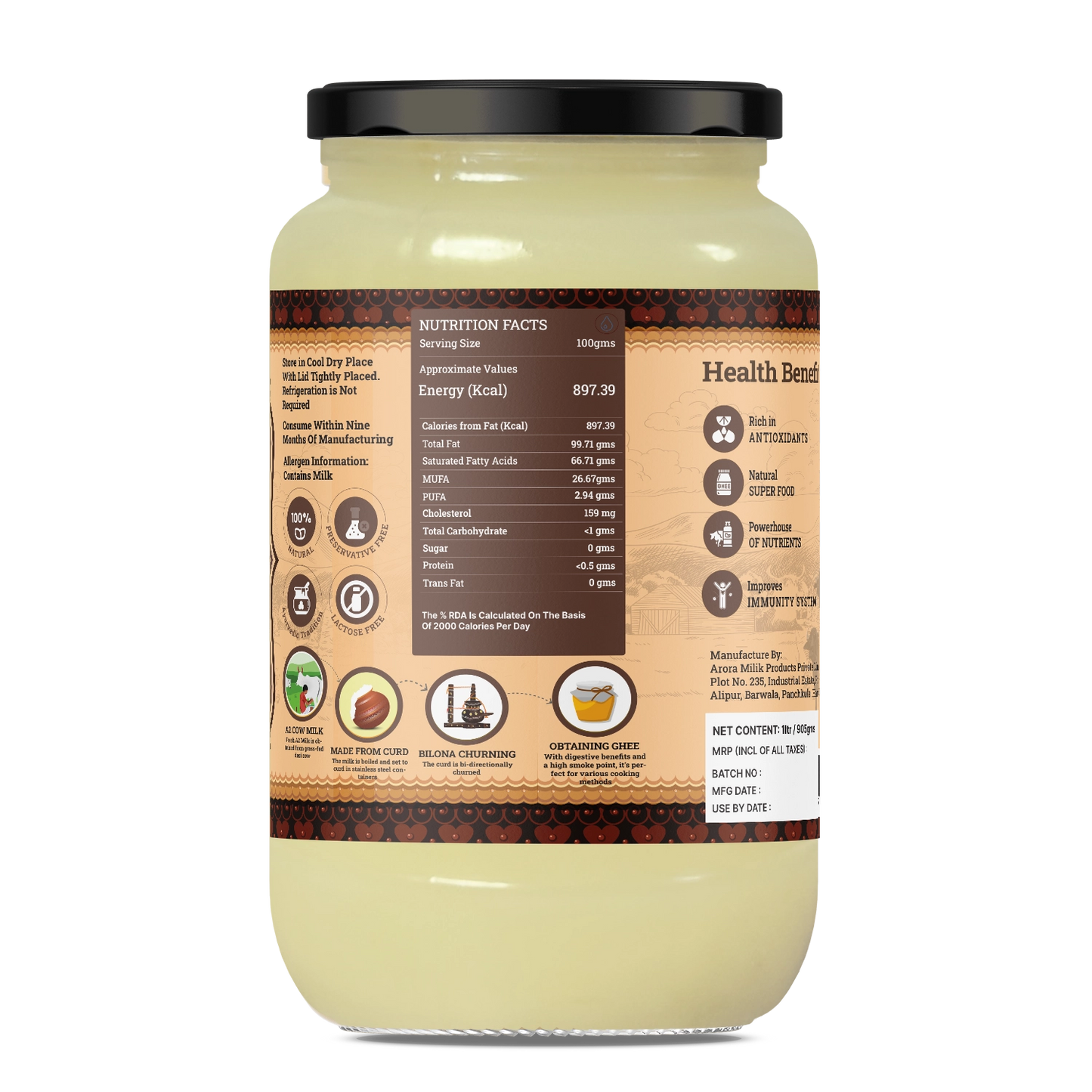 A2 Bilona Buffalo Ghee