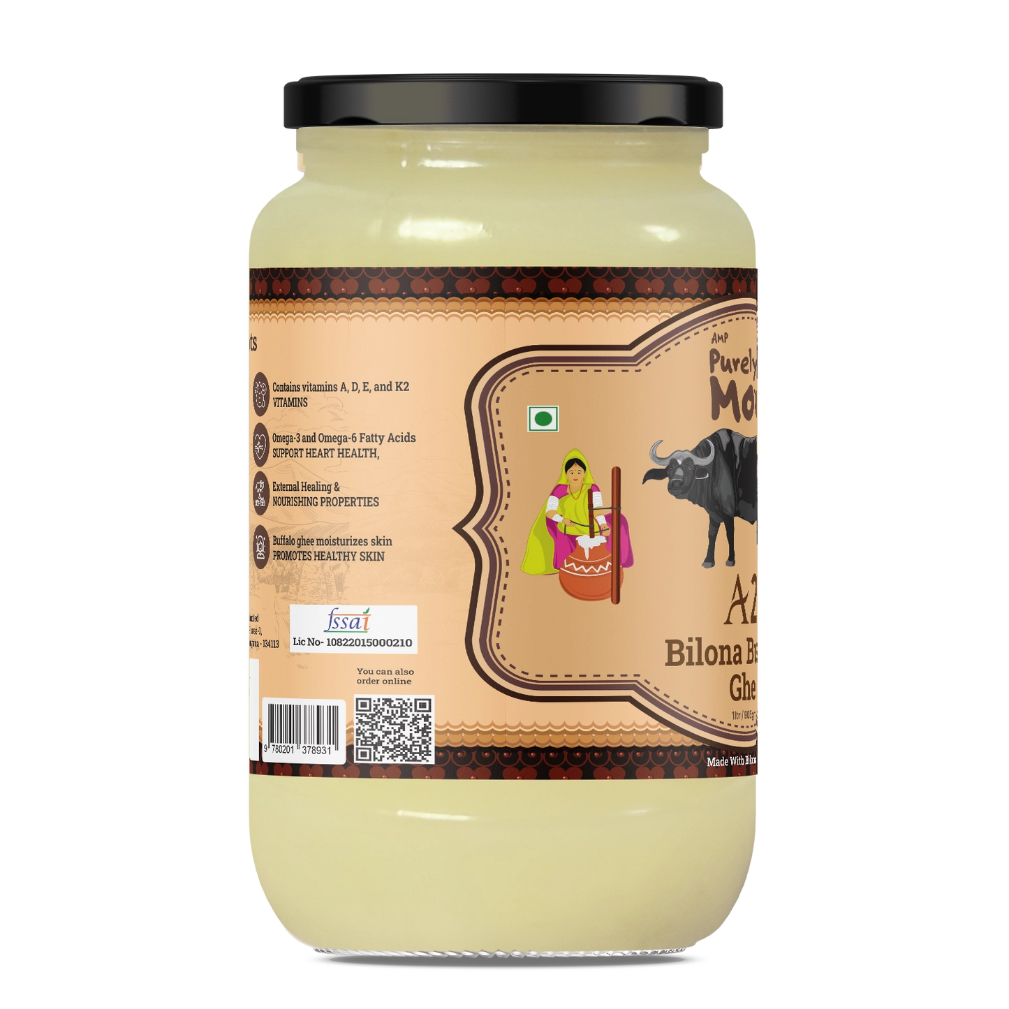 A2 Bilona Buffalo Ghee