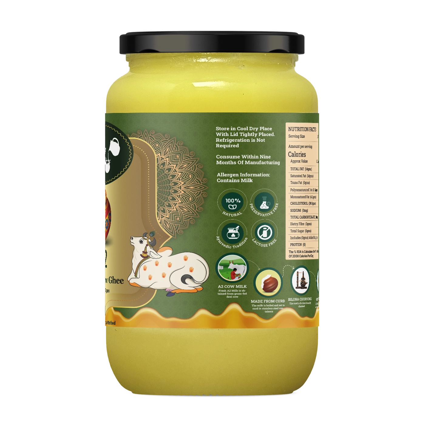 A2 Bilona Cow Ghee