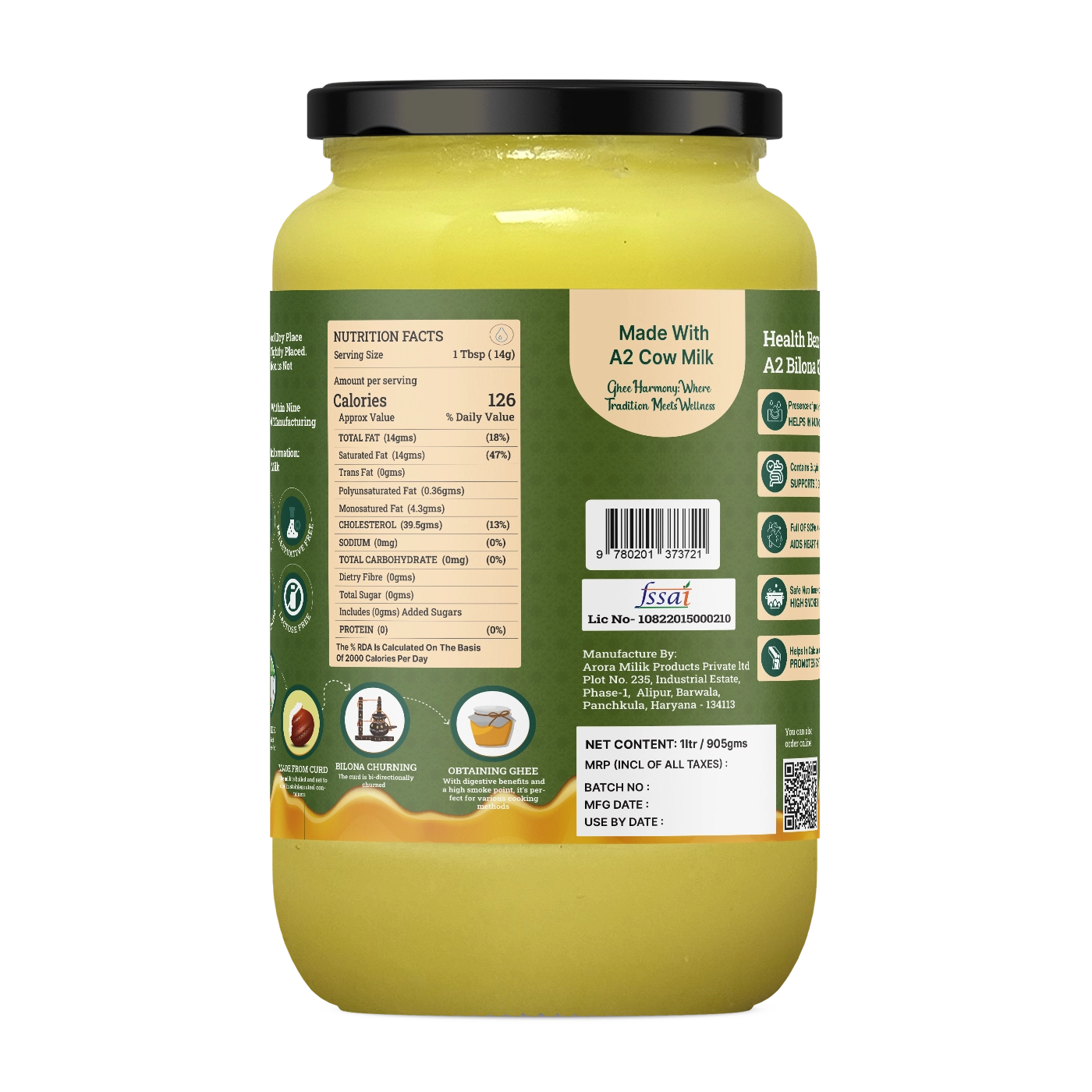 A2 Bilona Cow Ghee