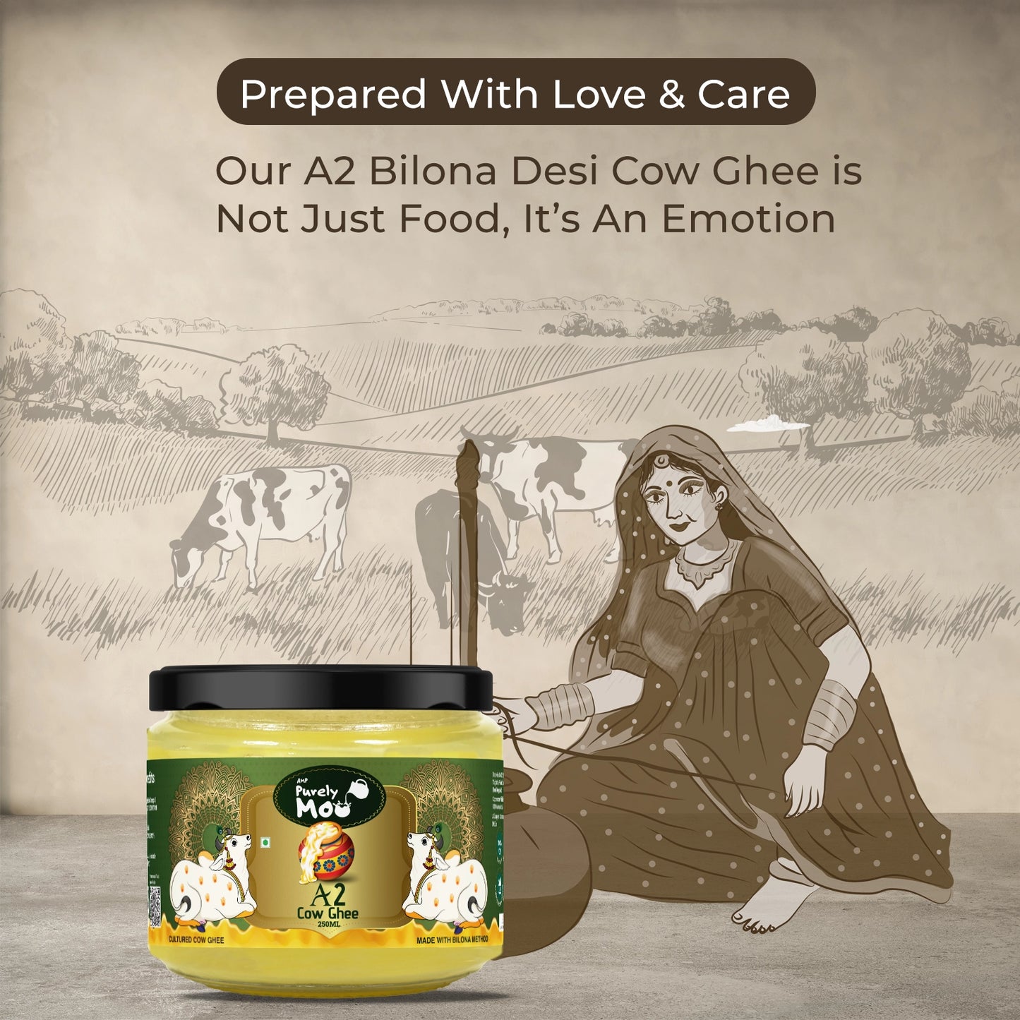 A2 Bilona Cow Ghee