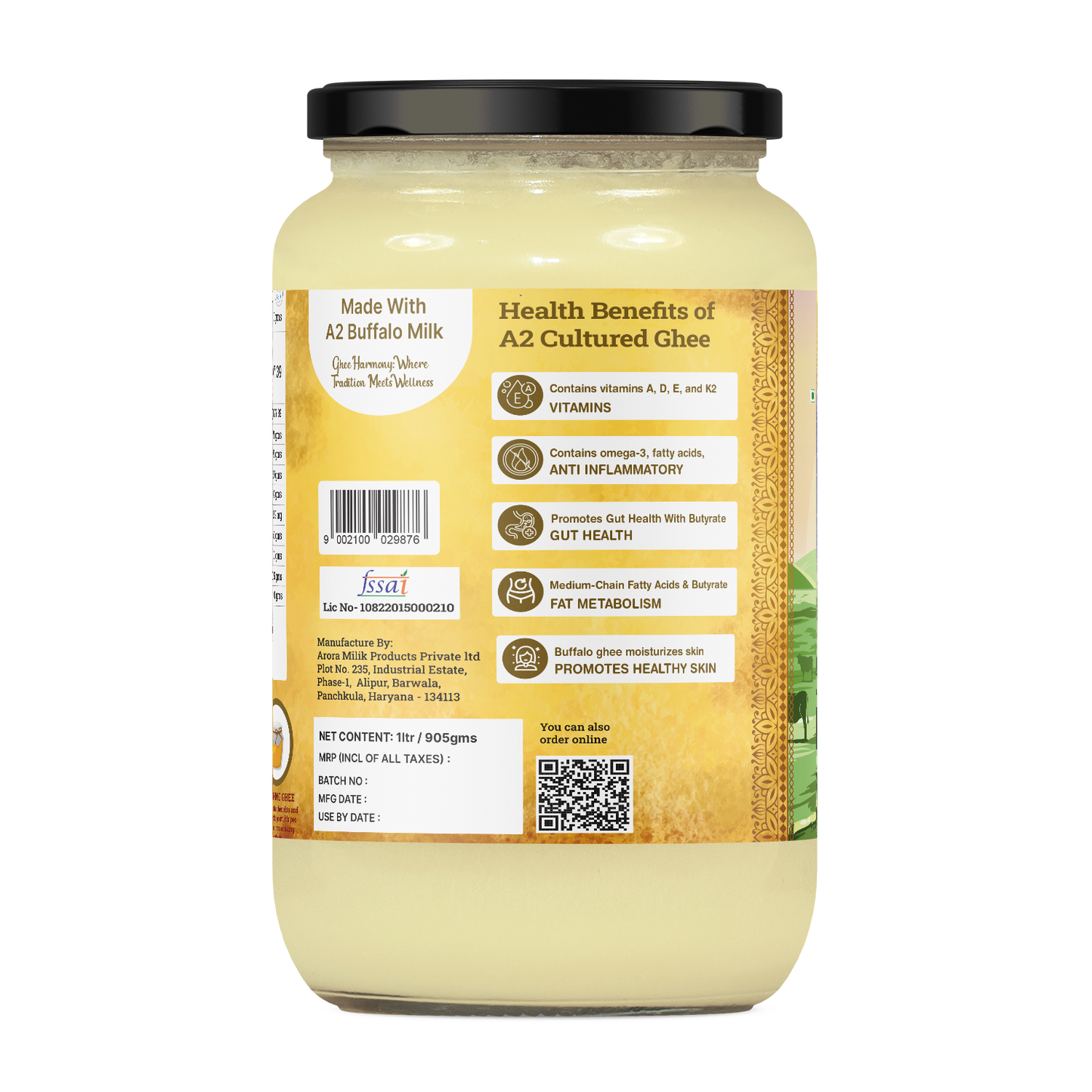 A2 Cultured Buffalo Ghee