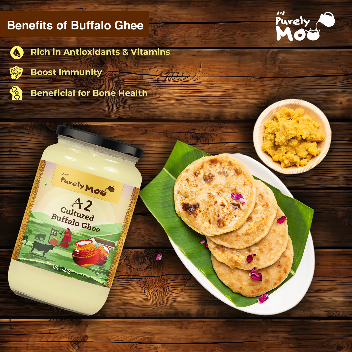 A2 Cultured Buffalo Ghee