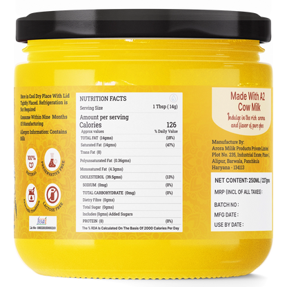 A2 Cultured Cow Ghee