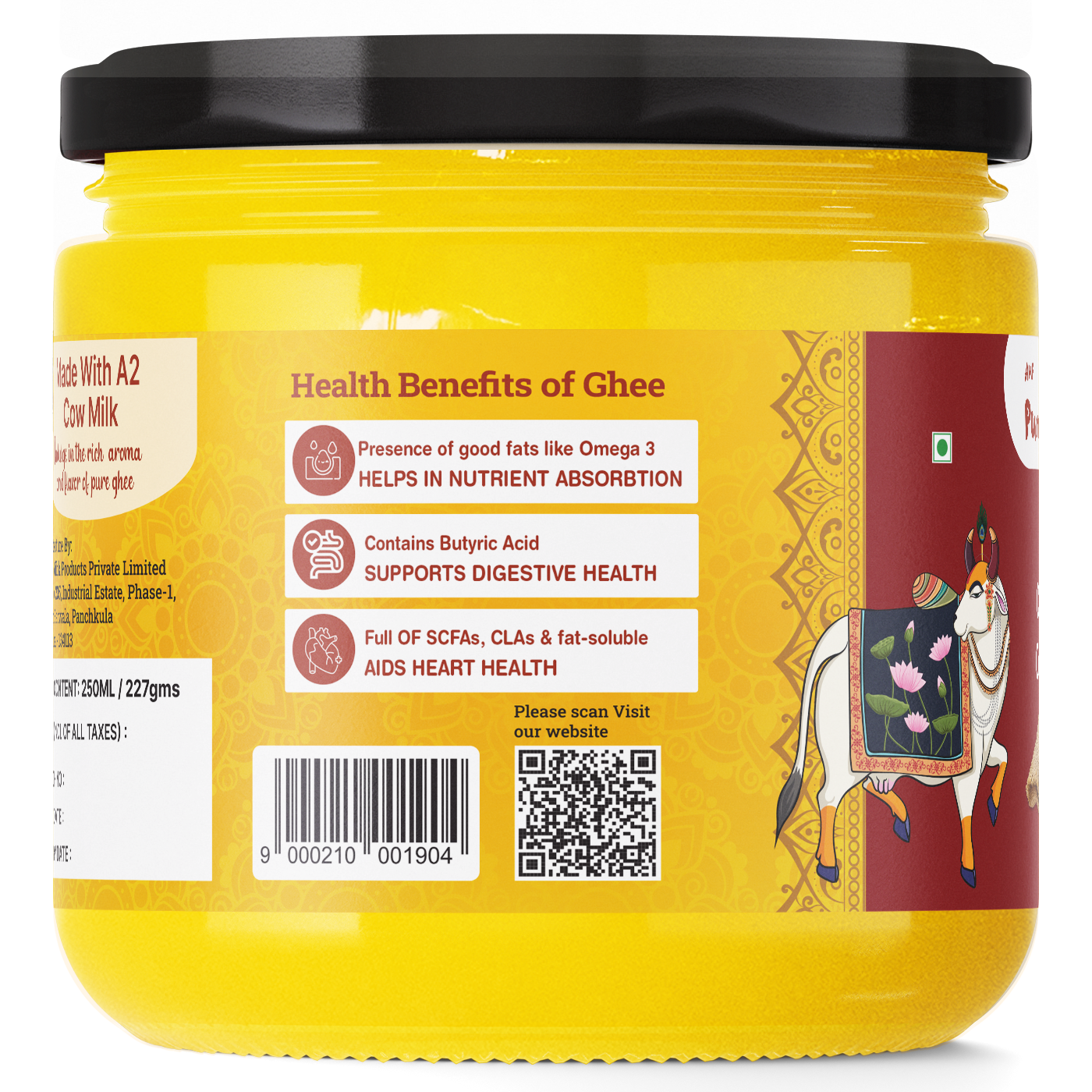 A2 Cultured Cow Ghee