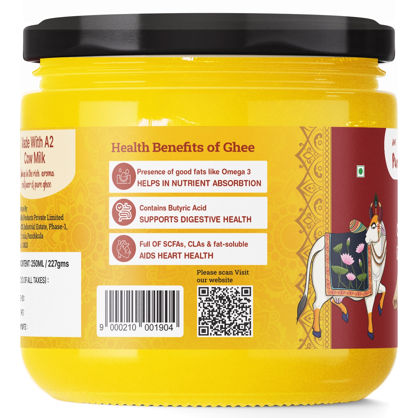 A2 Cultured Cow Ghee