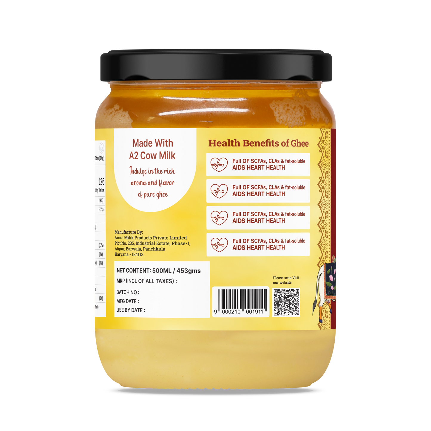 A2 Cultured Cow Ghee