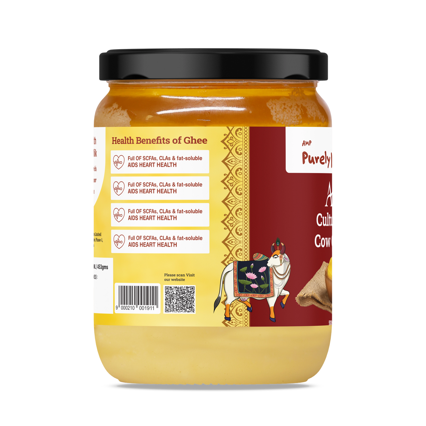 A2 Cultured Cow Ghee