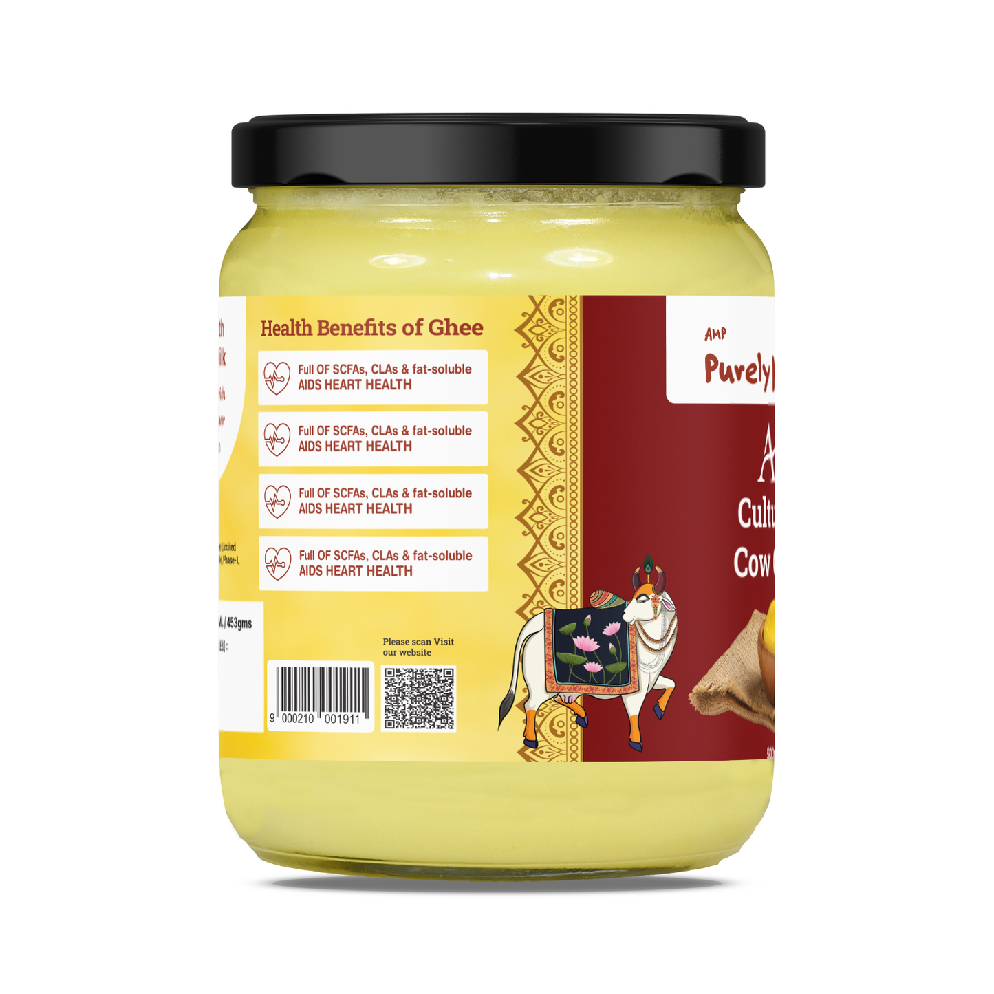 A2 Cultured Cow Ghee