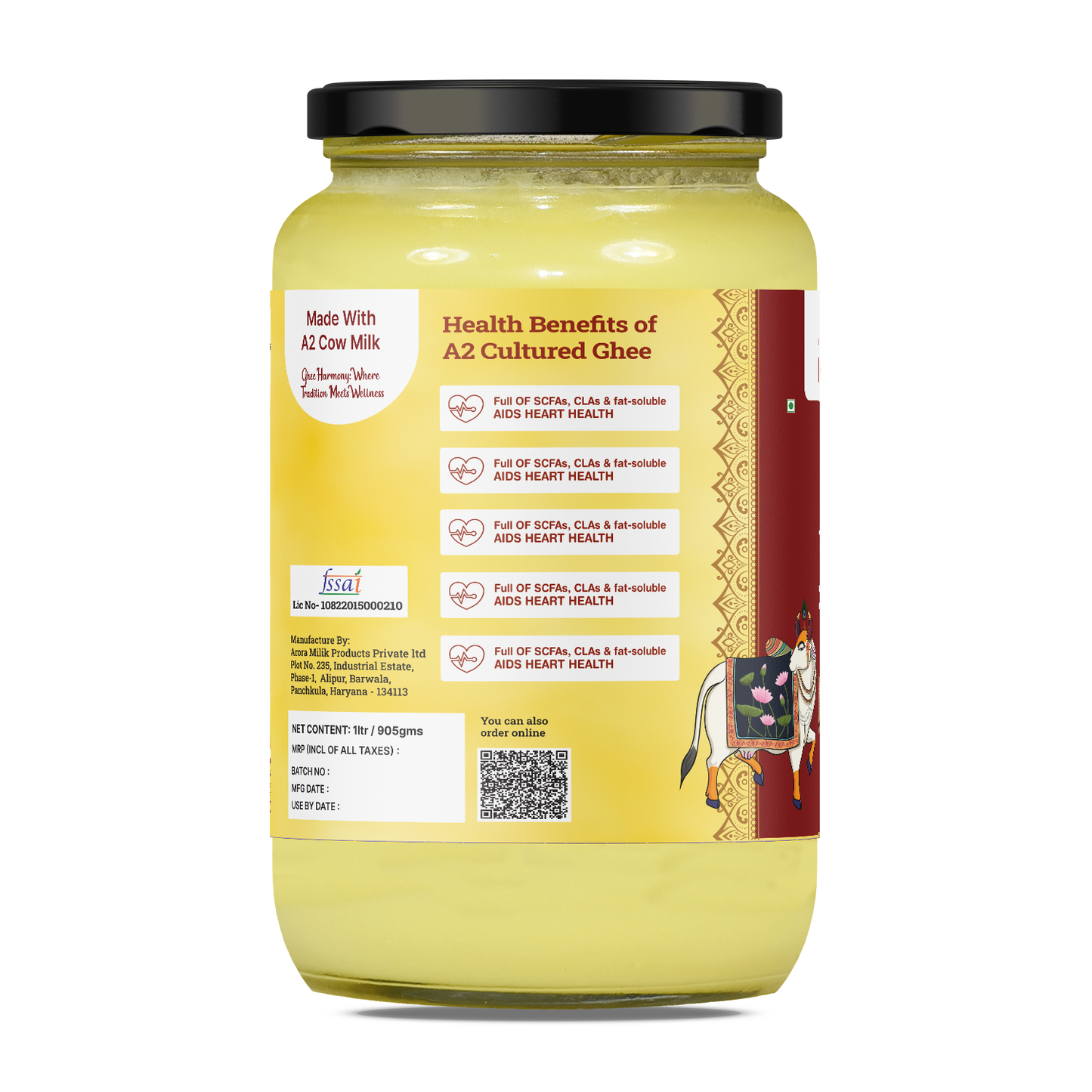 A2 Cultured Cow Ghee