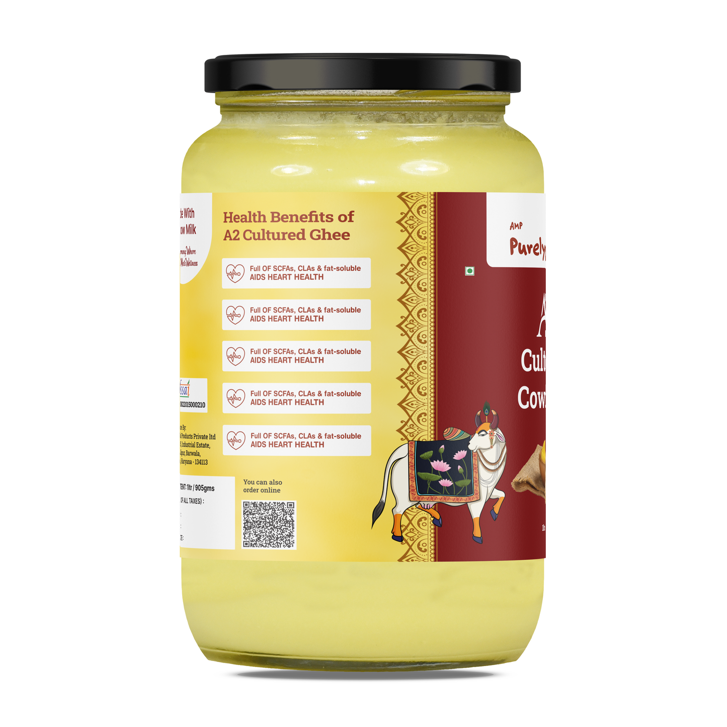 A2 Cultured Cow Ghee