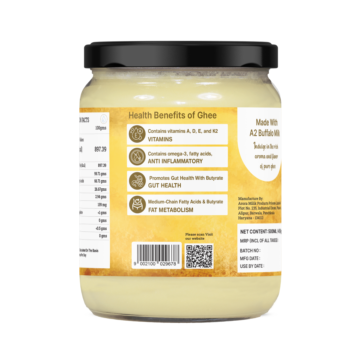 A2 Cultured Buffalo Ghee